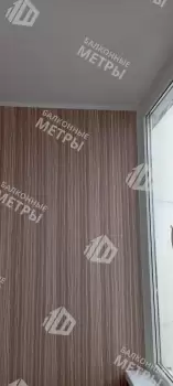 Отделка балкона сапожок с утеплением