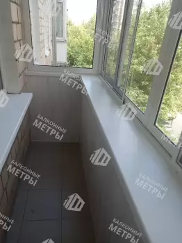 Остекление и отделка балкона