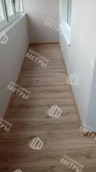 Отделка балкона с утеплением 