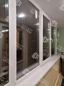 Остекление балкона и установка шкафа и сушилки Остекление балкона и установка шкафа и сушилки