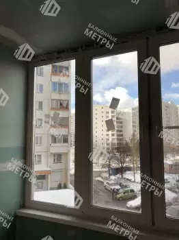 Остекление и отделка двух балконов